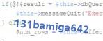 verification code